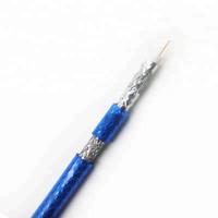 Commercial RG 59 TV Coaxial Cable Security Camera Cable With Aluminum Foil Foam PE