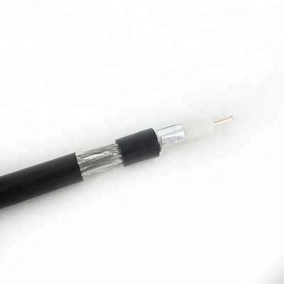 CCTV 75 Low Loss Rg58 Cable Coaxial Rg58 BC / CCS Conductor Customized Length