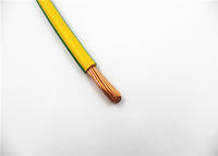BV Yellow Green Copper Electrical Cable Single Core Copper Cable