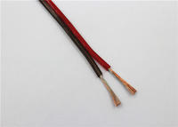 12 Awg Red And Black transparent Wires Speaker Cable Red Black Multiple Strands