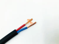 50M 2x2.5mm² black PVC CCA electrical cable